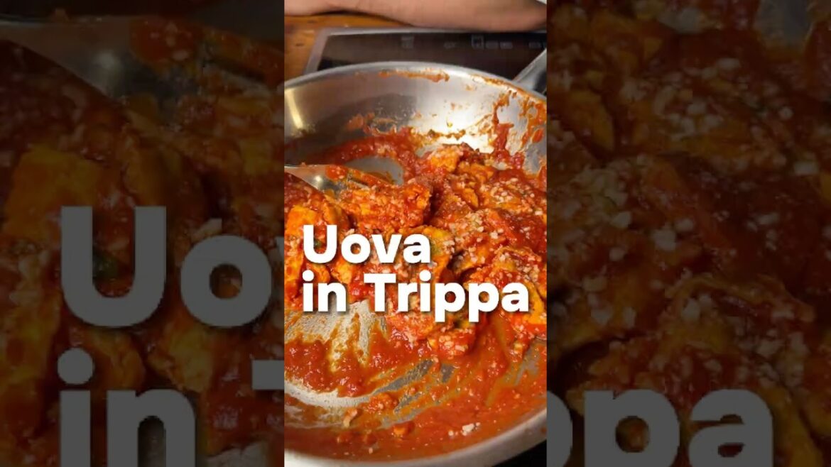 LE UOVA IN TRIPPA #chefrufini #uovaintrippa #uova LE UOVA IN TRIPPA #chefrufini #uovaintrippa #uova