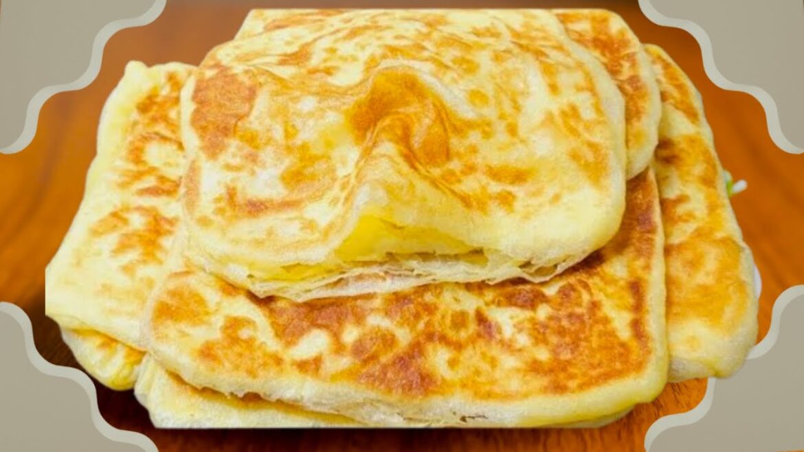 Warki Lachha Paratha | Flaky Moroccan Pancakes | Msemmen | Crispy Paratha | Easy Step-by-Step Recipe