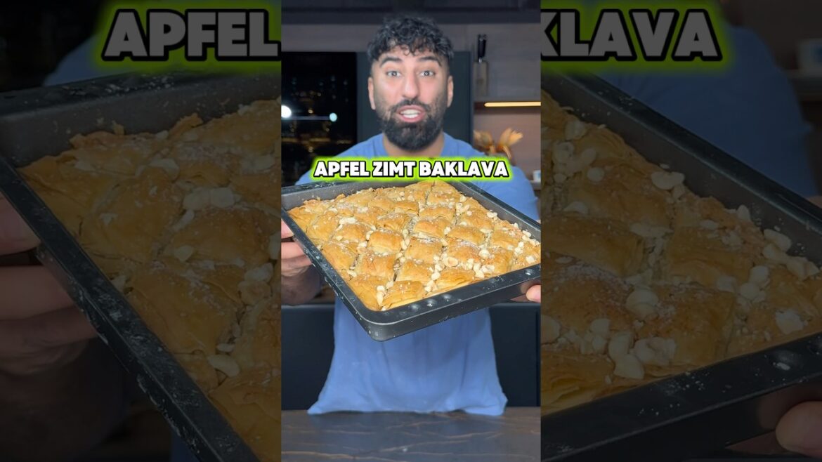 Apfel Zimt Baklava #baklava #recipe