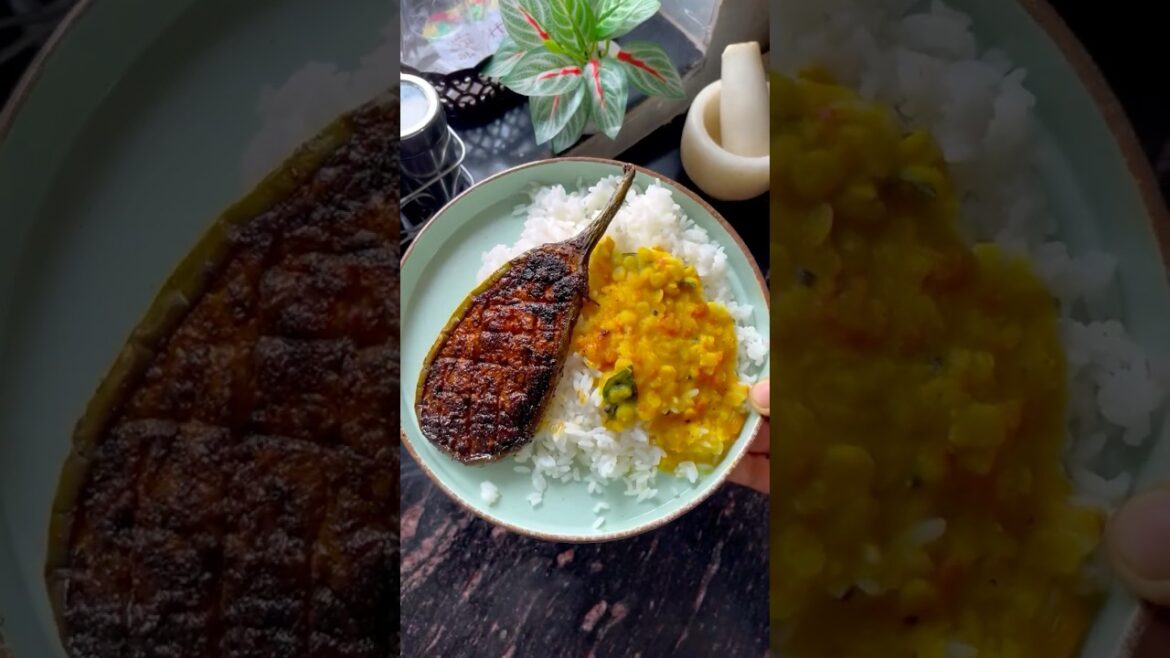 Viral Garlic Brinjal Fry #brinjal #eggplant #viral #shorts #food