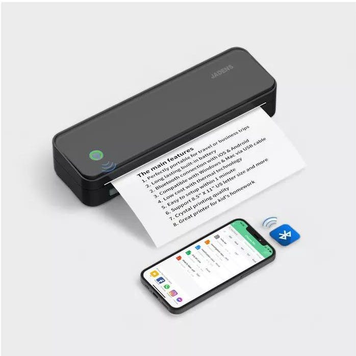 Ink-Free and Wireless Portable Printer
