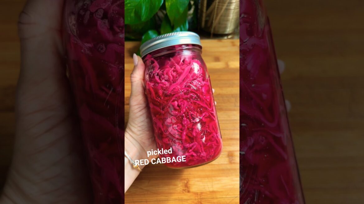 Pickled Cabbage! I put this stuff on everything