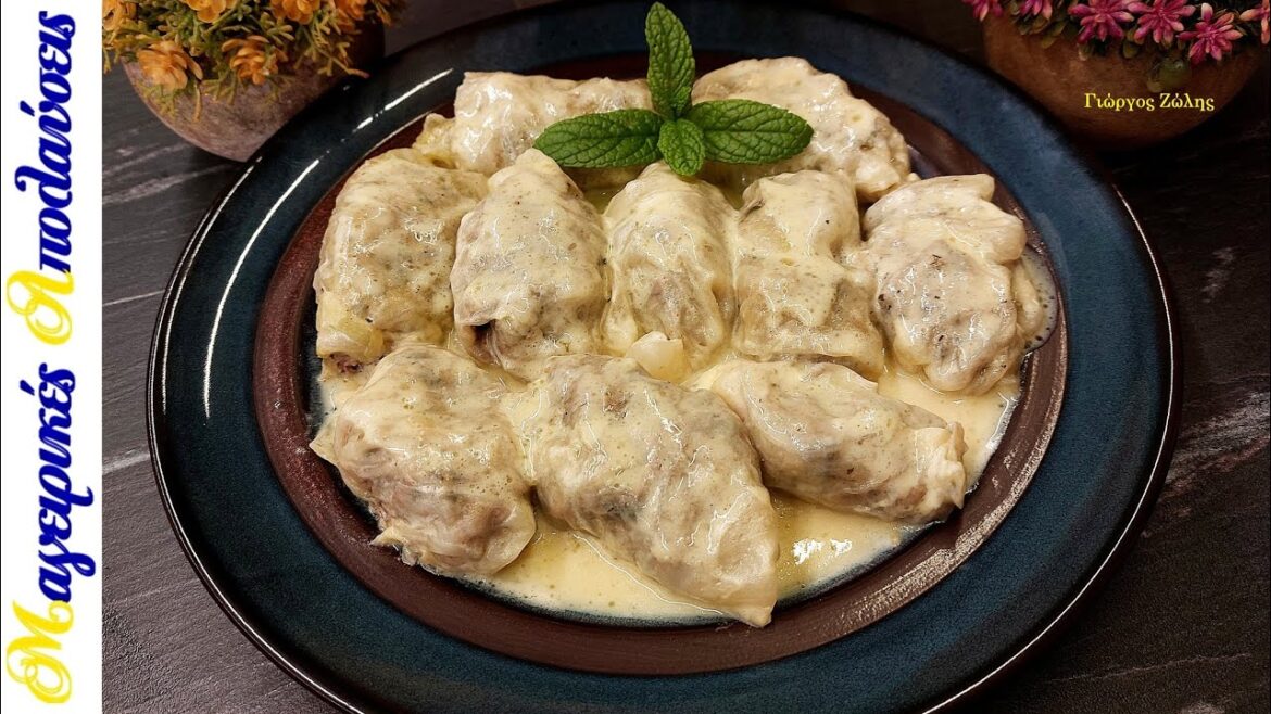 Λαχανοντολμάδες με Αυγολέμονο της Κυρίας Μαρίας. Αν Δοκιμάσετε Μία Φορά, δεν θα Κάνετε Άλλη Συνταγή! Λαχανοντολμάδες με Αυγολέμονο της Κυρίας Μαρίας. Αν Δοκιμάσετε Μία Φορά, δεν θα Κάνετε Άλλη Συνταγή!