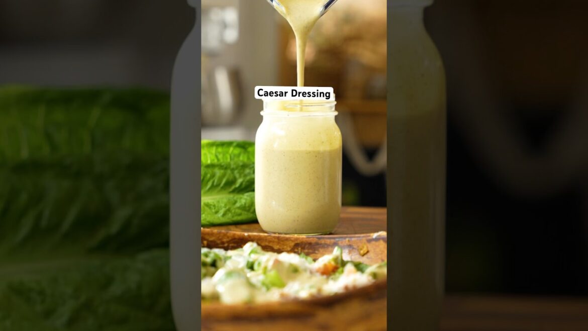 How I Make Caesar Dressing at Home