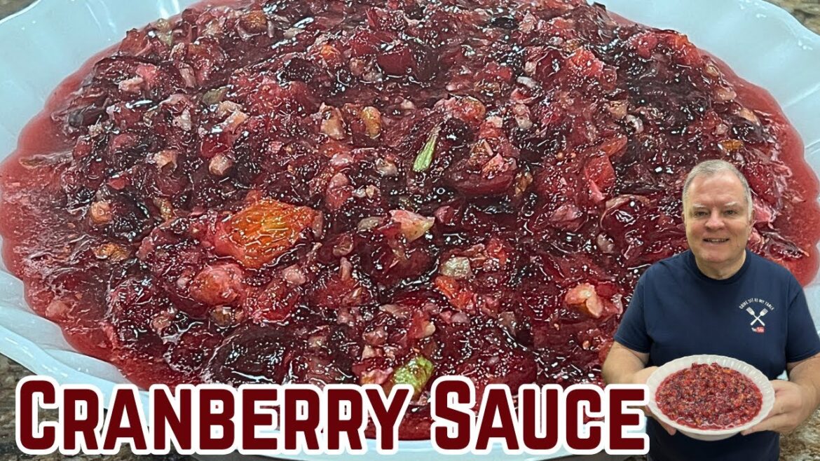 Cranberry Sauce – A Traditional Holiday Dish! Cranberry Sauce - A Traditional Holiday Dish!