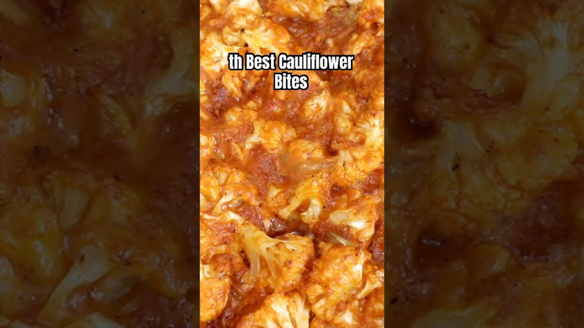 Buffalo Cauliflower Bites #recipeoftheday #recipes #recipeideas #recipeshare #recipe #eatgood #cook