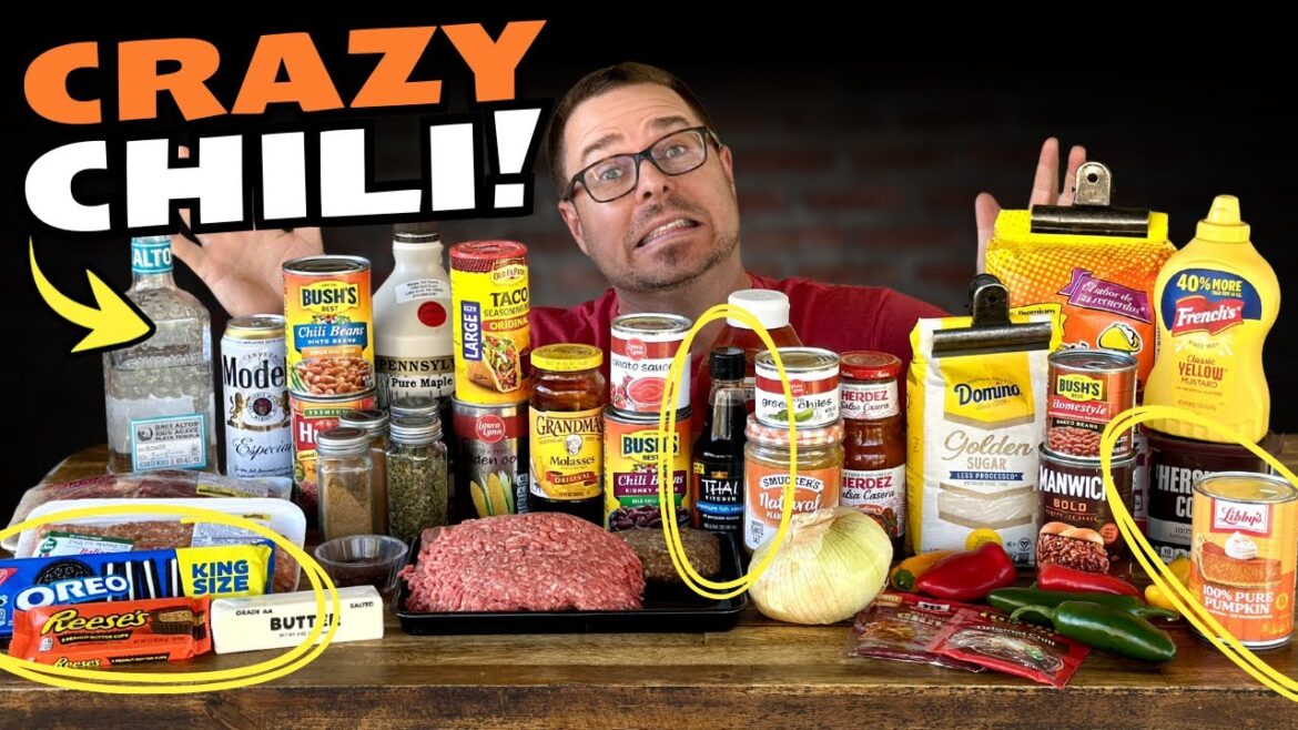 Would you eat this? Crazy Chili Recipe with a Ton of Secrets! Would you eat this? Crazy Chili Recipe with a Ton of Secrets!