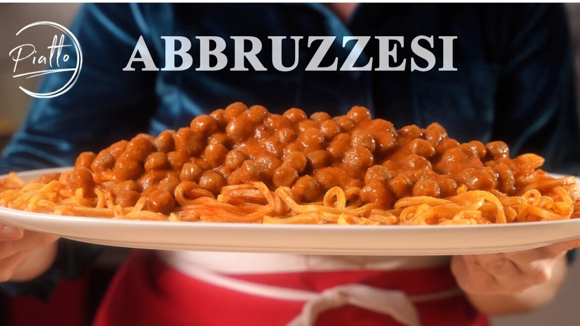 Spaghetti alla Chitarra con le Pallottine Abruzzesi — Altro che ‘Spaghetti and Meatballs’!”