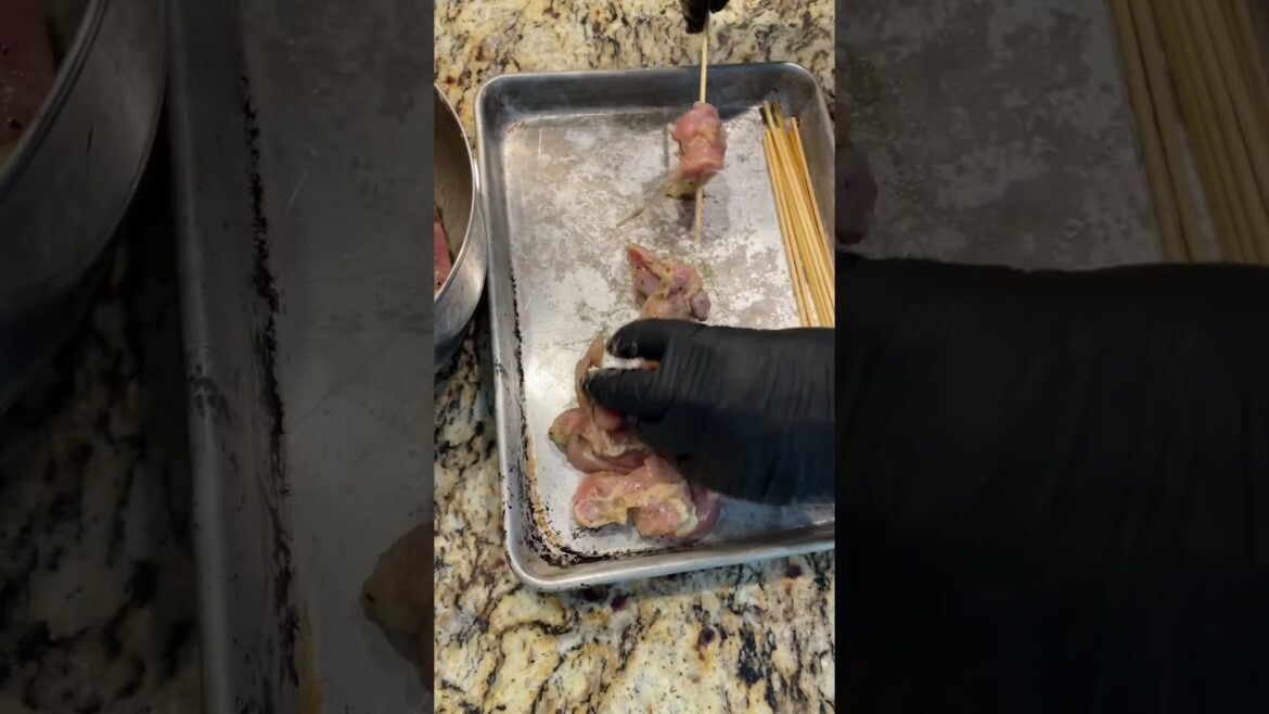 How To Make Juicy Chicken Skewers At Home! How To Make Juicy Chicken Skewers At Home!