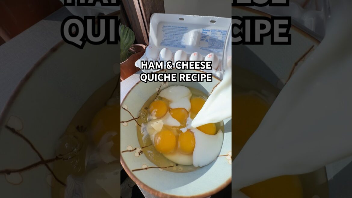 Ham & Cheese Quiche recipe!! #quiche #quicherecipe #recipe #recipevideo #easyrecipe #asmr Ham & Cheese Quiche recipe!! #quiche #quicherecipe #recipe #recipevideo #easyrecipe #asmr