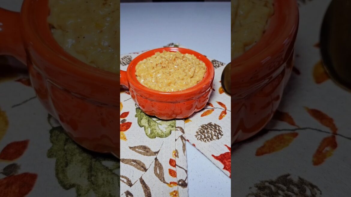Pumpkin Rice Pudding/ Pumpkin Sweet Rice| Recipe
