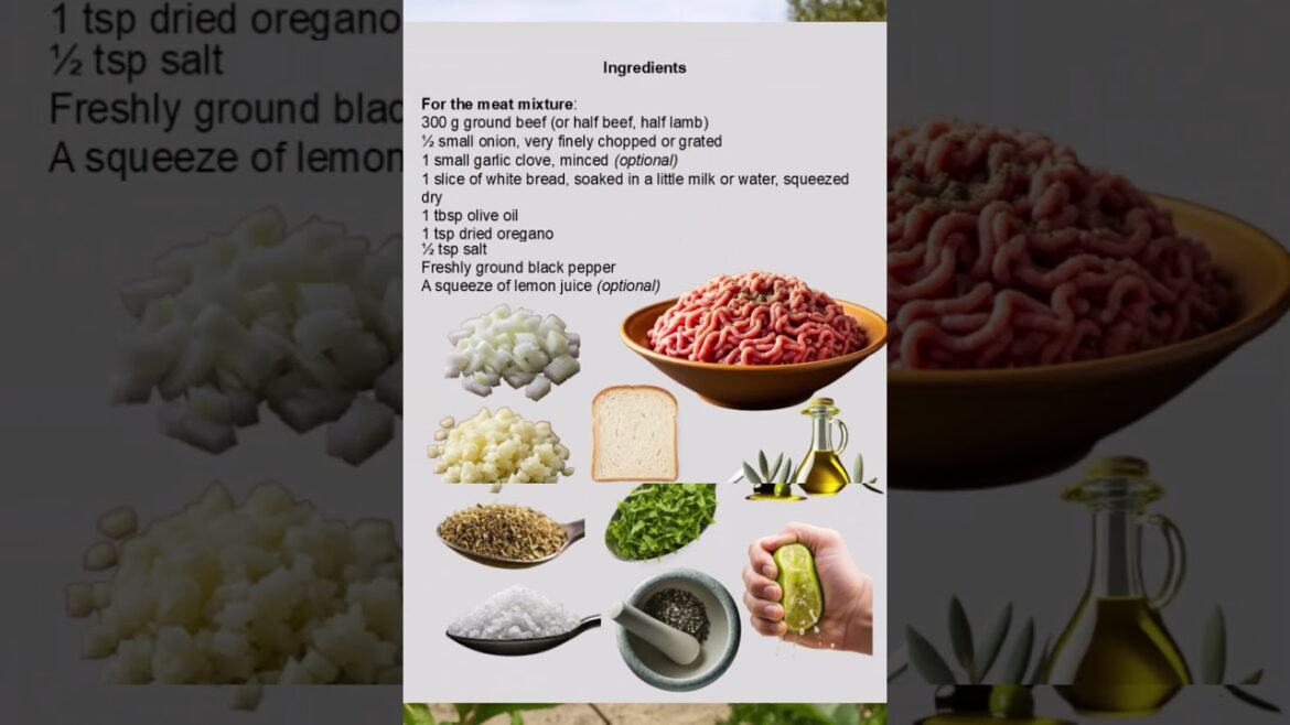 Savor the Greek Soul: Beef Patties Stuffed with Feta Bliss Savor the Greek Soul: Beef Patties Stuffed with Feta Bliss