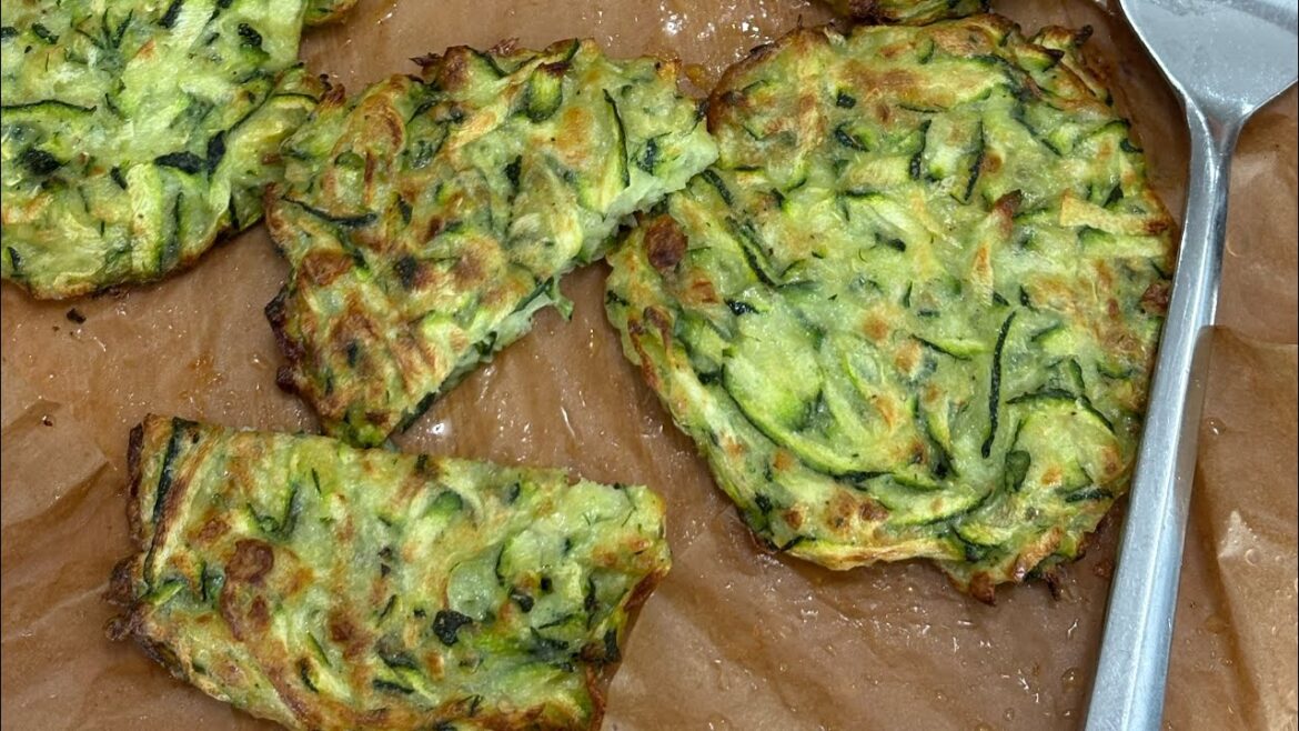 “Crispy Air Fryer Zucchini Fritters | Only 4 Ingredients!”