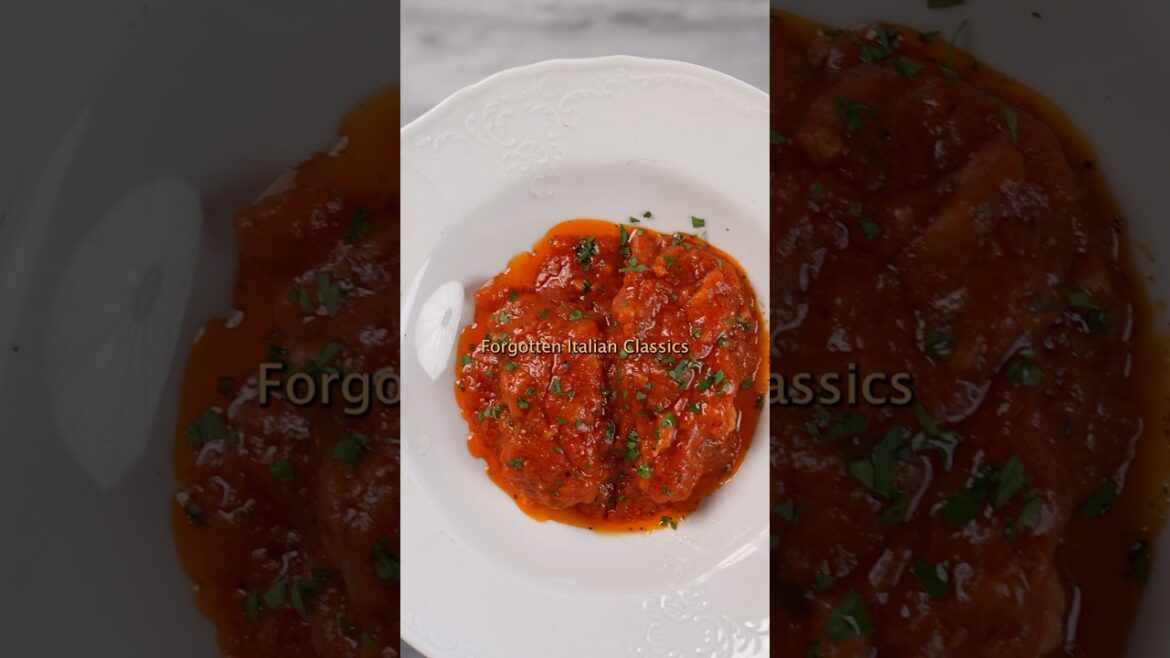 #61 of forgotten italian classics: Baccalà alla Livornese