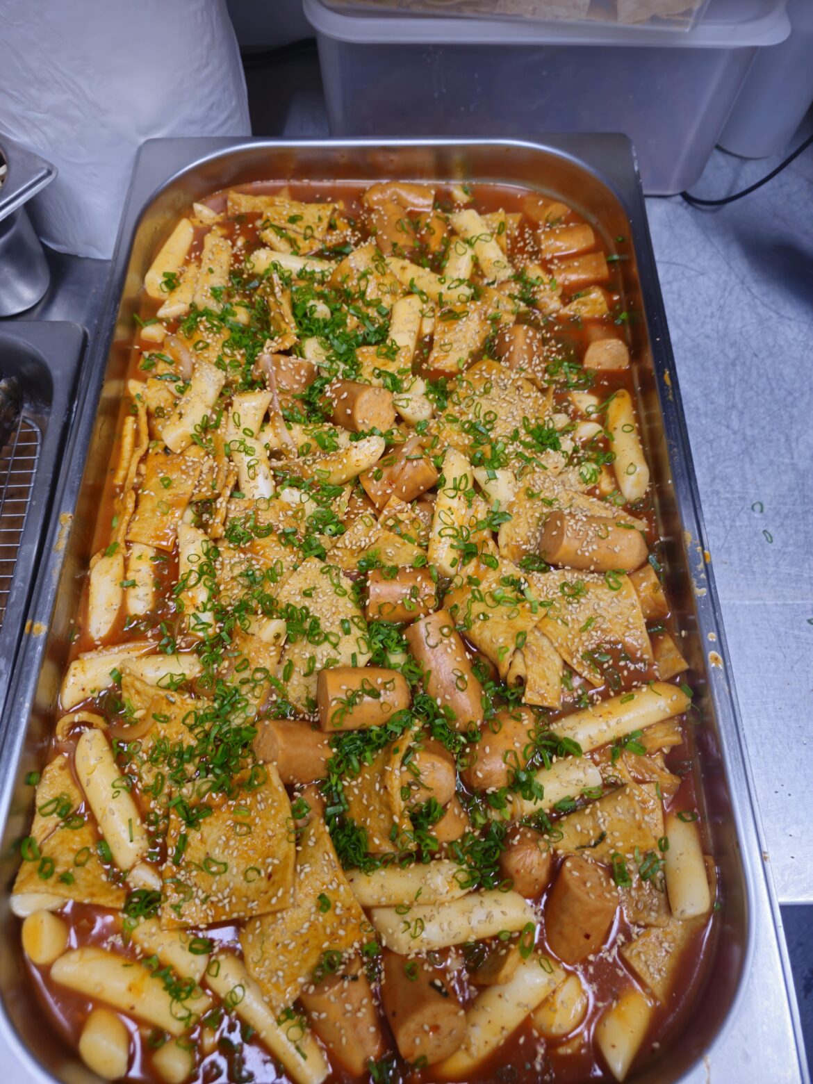 Family's up: Tteokbokki