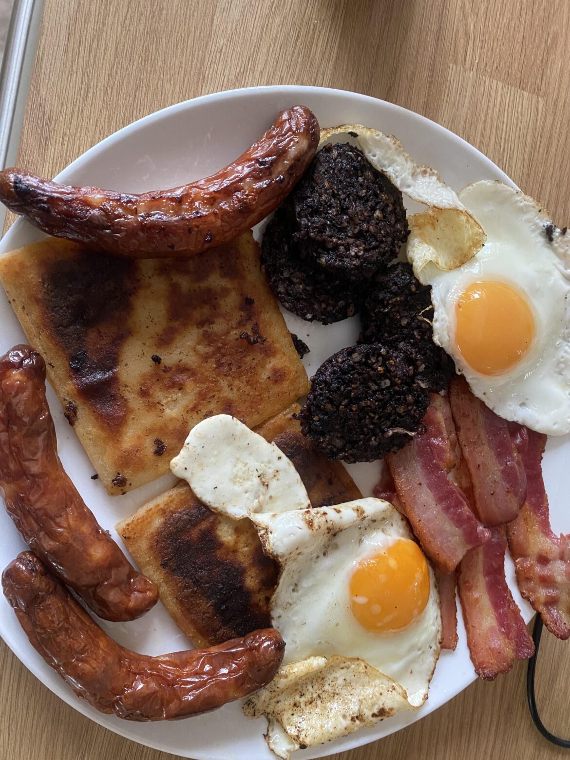 This mornings breakfast, nobody has better ingredients than irish ingredients.