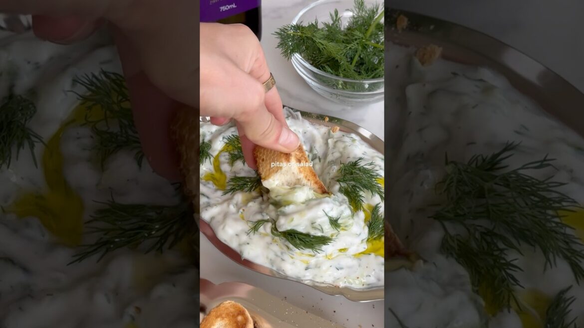 5 Ingredient Coconut Tzatziki – recipe on my website, link in bio #5ingredientrecipes 5 Ingredient Coconut Tzatziki - recipe on my website, link in bio #5ingredientrecipes