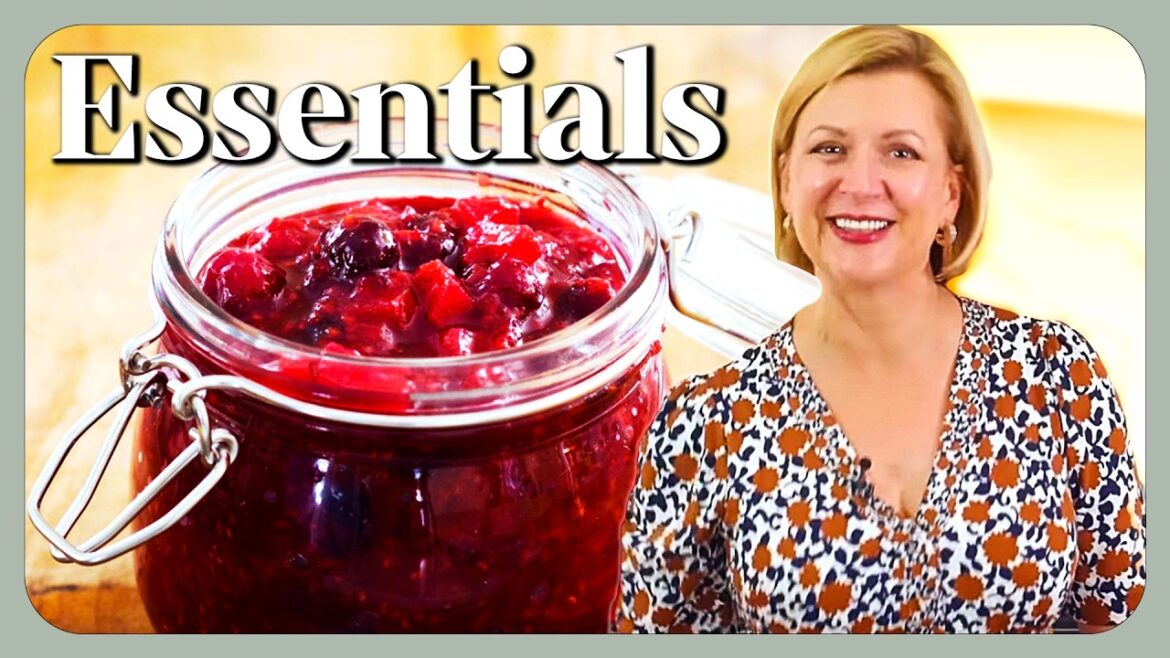Make Perfect Cranberry Sauce in 5 Minutes | Cook Along with Anna Olson