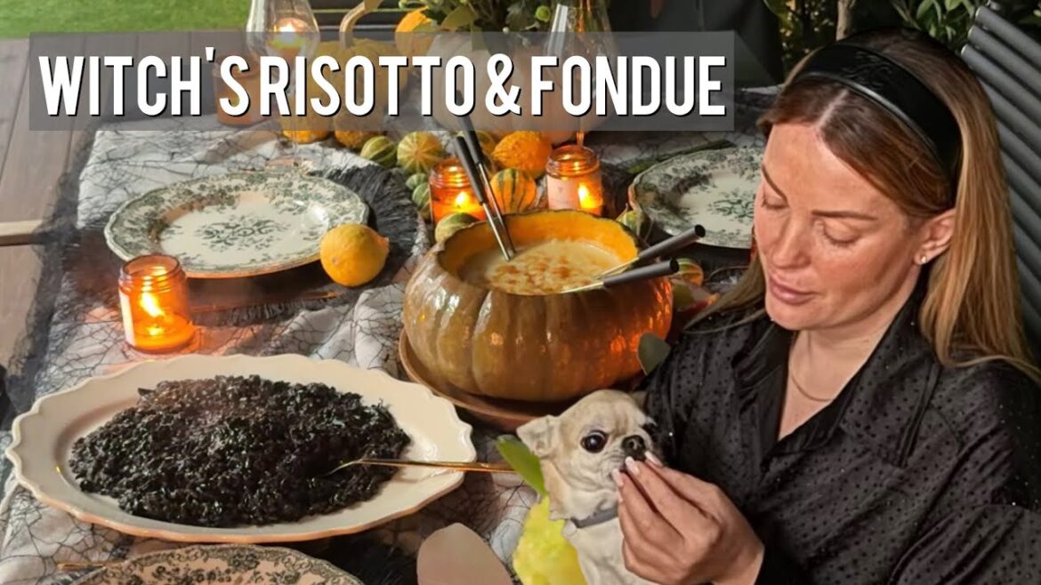 A Mysterious Dinner | Witch's Risotto & Pumpkin Fondue