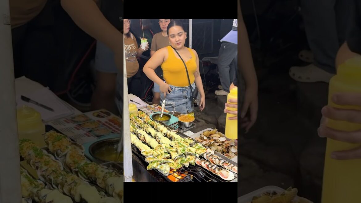 Grilled scallops with mozzarella cheese #Ugbostreetfoods #ugbotondo