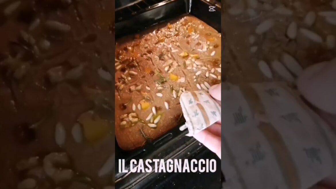 CASTAGNACCIO RICETTA per HALLOWEEN di Oimmena CASTAGNACCIO RICETTA per HALLOWEEN di Oimmena