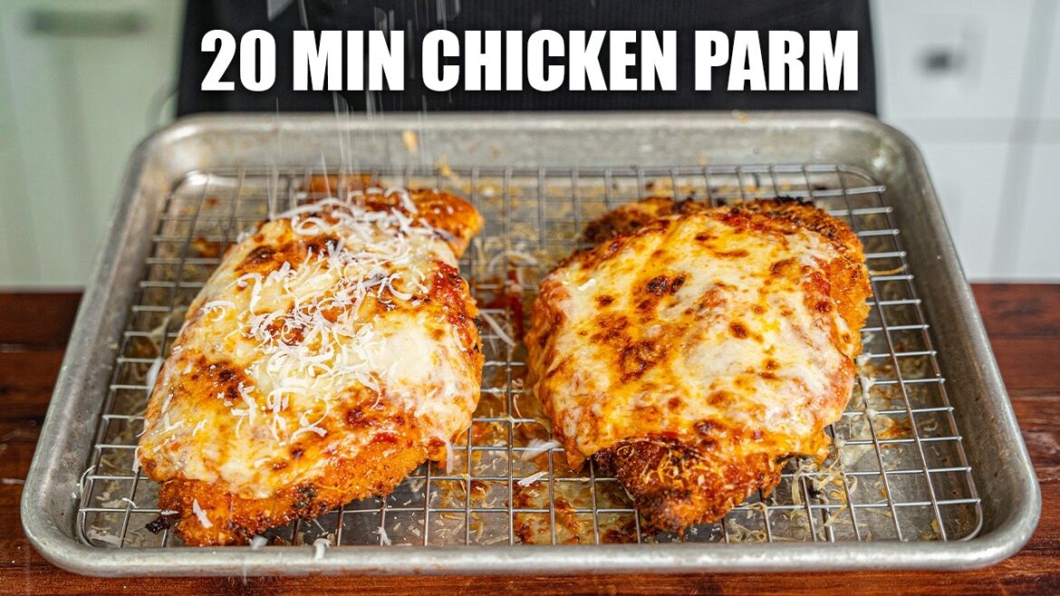This 20 Minute Chicken Parm Is Insanely Good