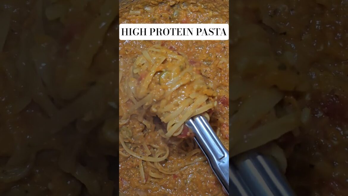 One-Pot Red Lentil Spaghetti | Creamy 20-Min Pasta #shorts #cooking