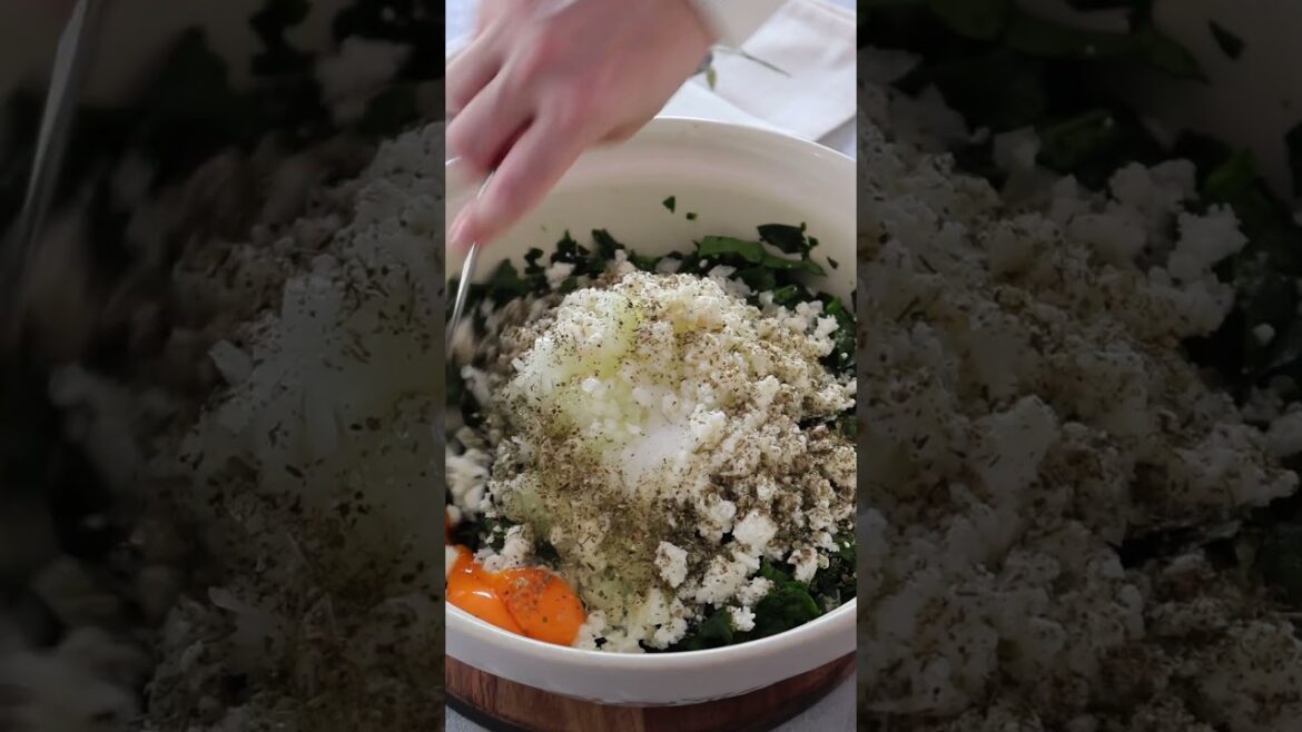 Atatürk’ün en sevdiği yemeklerden: Selanik Usulü Ispanaklı Börek!