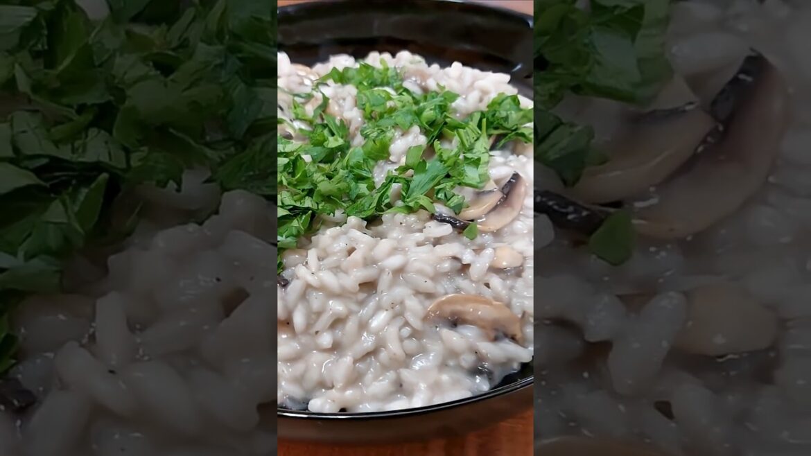 Mantarlı Risotto Tarifi