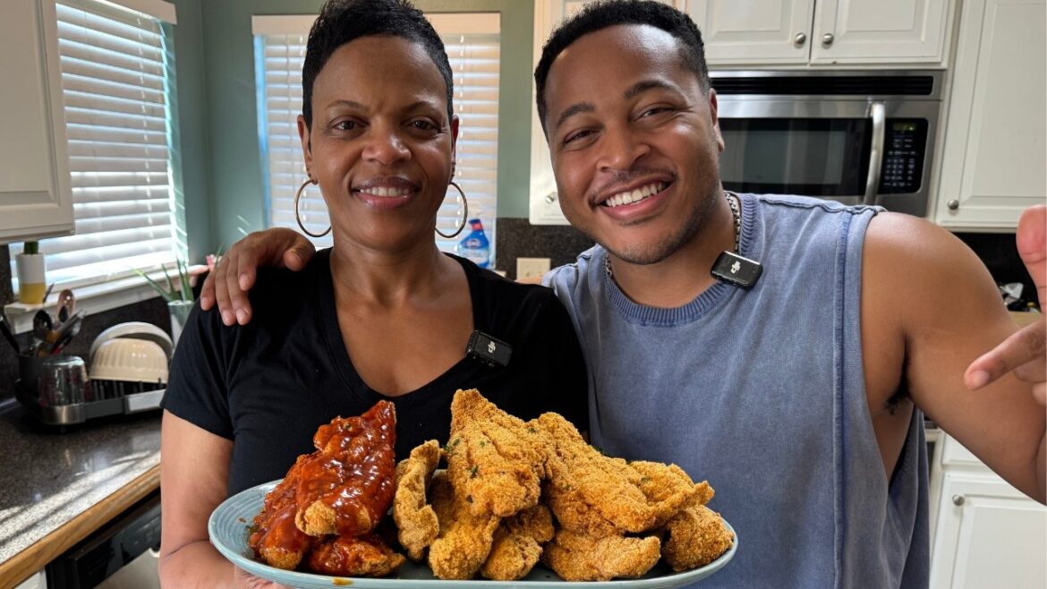 I Tried My Mom’s EXTRA CRISPY Southern Fried Catfish Recipe (She Made Honey Hot Catfish Too!!) I Tried My Mom's EXTRA CRISPY Southern Fried Catfish Recipe (She Made Honey Hot Catfish Too!!)