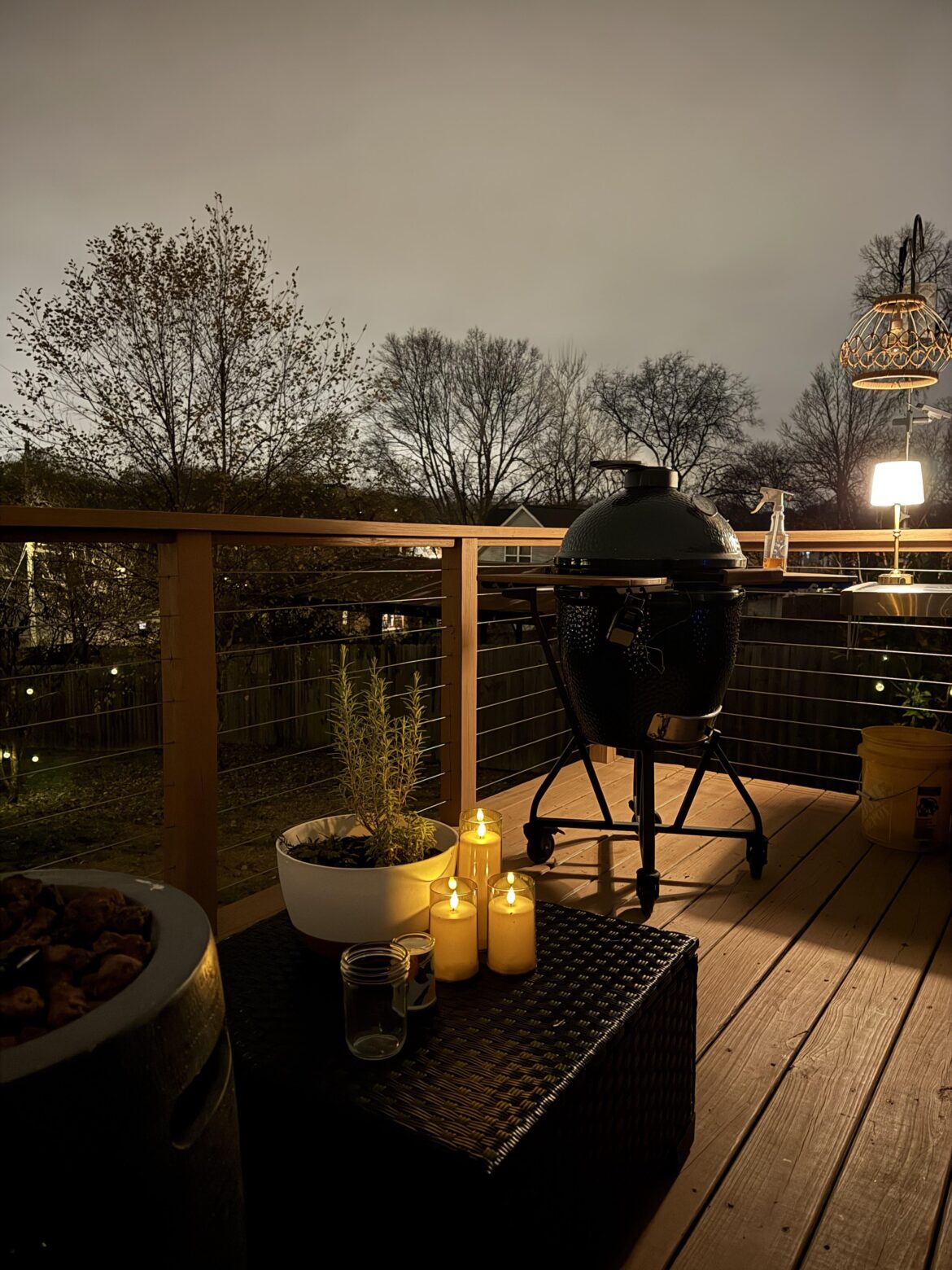 Top of the evevin’