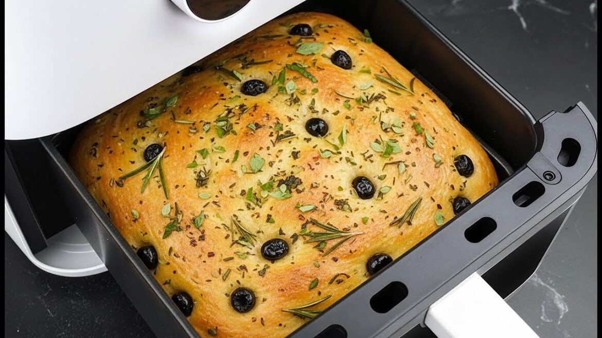 Air Fryer Focaccia! This Recipe Has Gone Viral and It's So Easy!