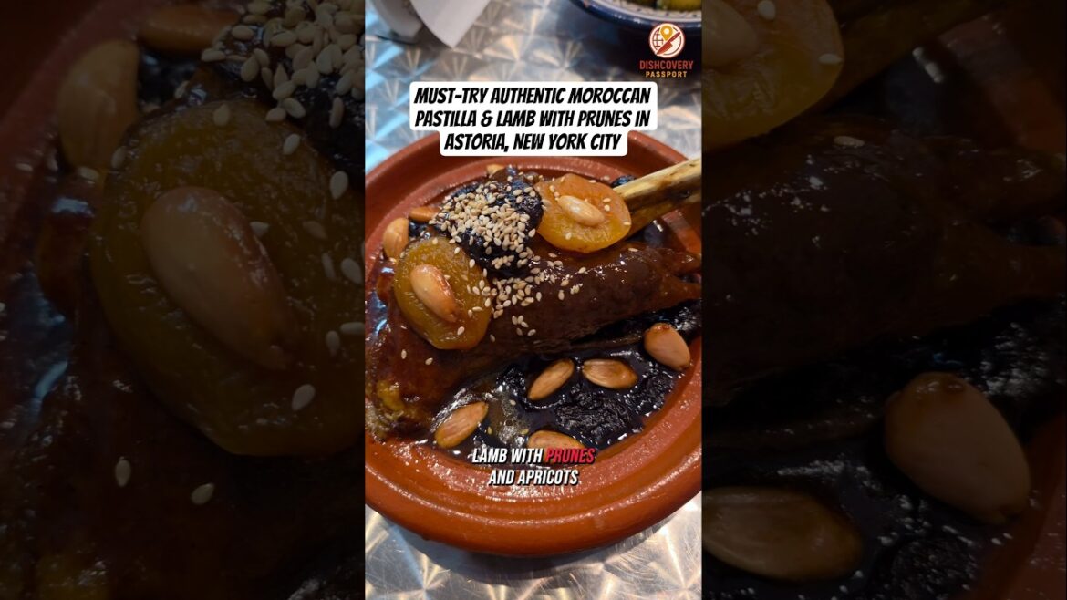 Must-Try Moroccan Chicken Pastilla & Lamb Prunes at Moroccan Bites in New York City | #nycfoodie Must-Try Moroccan Chicken Pastilla & Lamb Prunes at Moroccan Bites in New York City | #nycfoodie