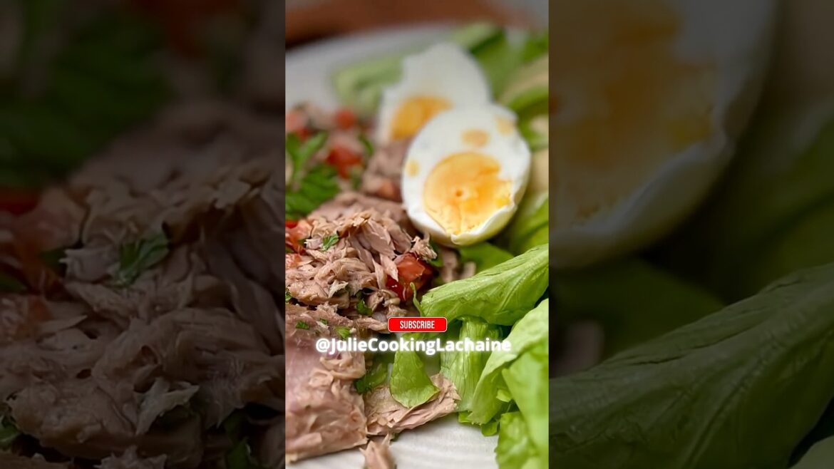 Salade Niçoise - Reimagined #cuisinefacile #frenchcuisine #healthylifestyle #tuna #thon #easyrecipe