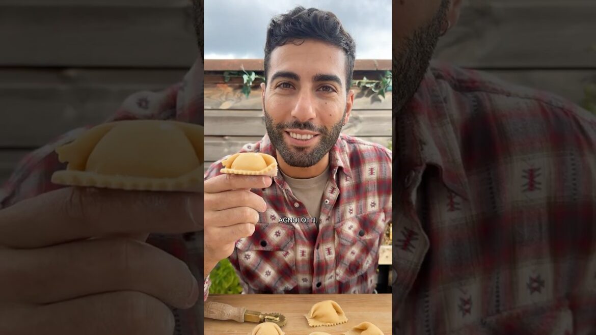 Agnolotti with Ricotta in a Creamy Butter and Sage Sauce