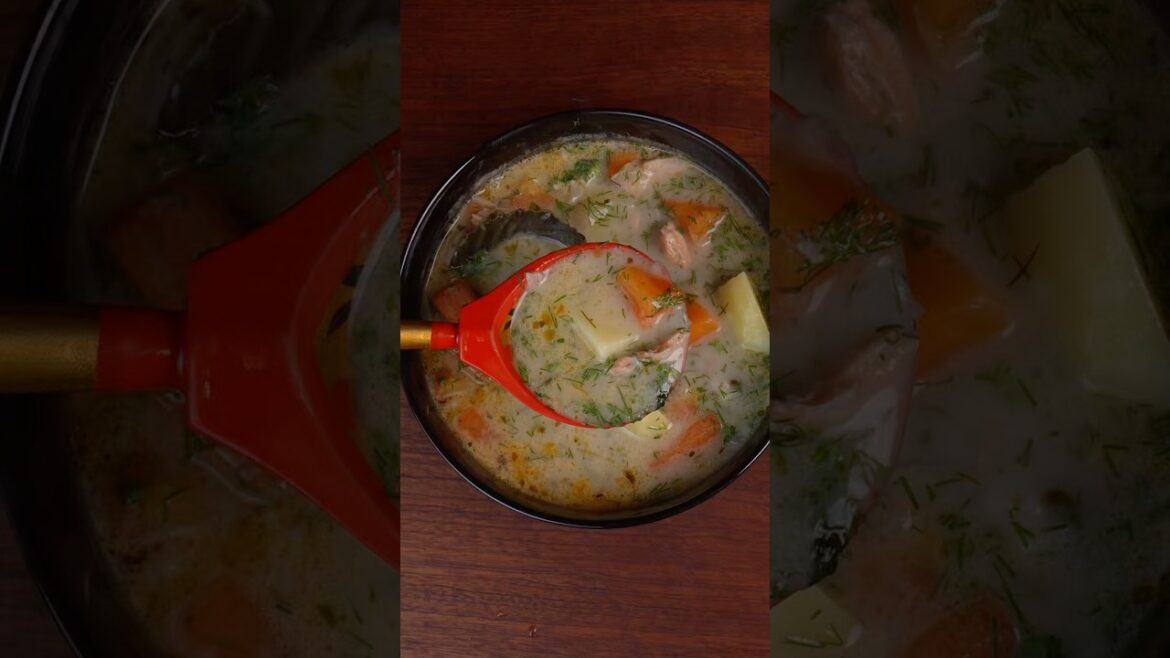 Creamy Salmon Head Soup Recipe | Rich, Comforting & Easy Homemade Fish Soup