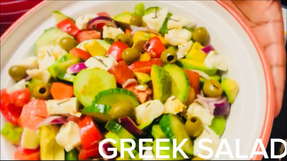 The Most Authentic, Delicious Greek Salad| It’s Simple, Fast and  Usefully Healthy by Ayesha’s Uniqc