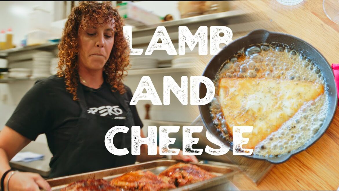 Cooking Greek Saganaki Cheese & Lamb Shoulder With Chef Dana | On The Pass Ep.02