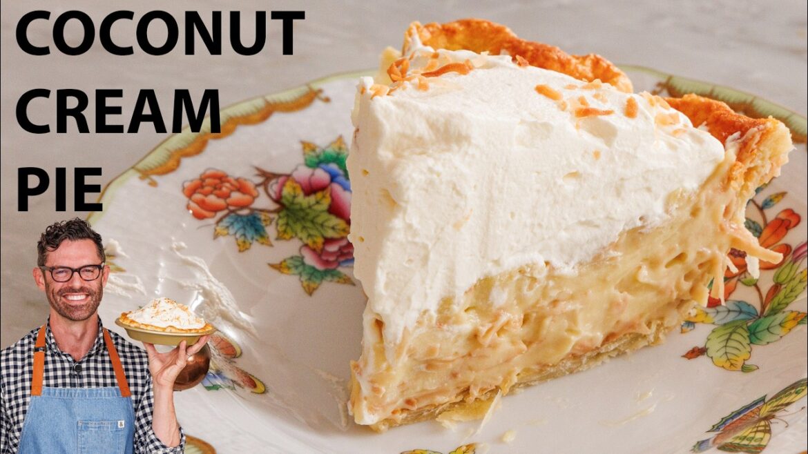 Perfect Coconut Cream Pie Recipe Perfect Coconut Cream Pie Recipe