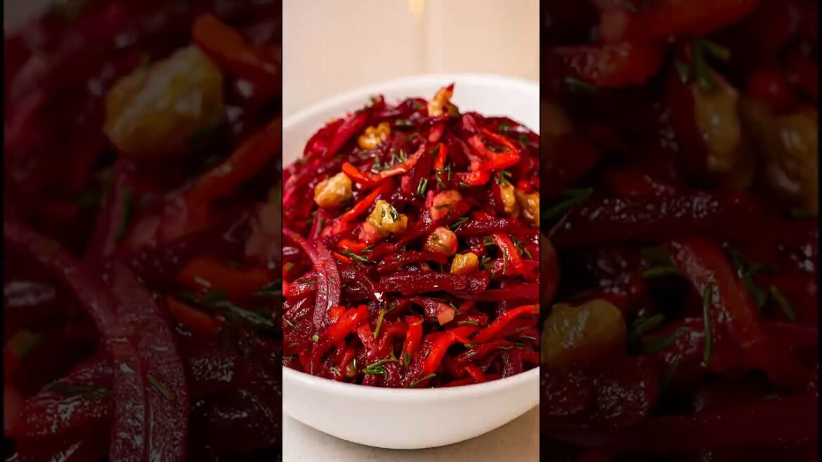 Viral Beet Root Salad Recipe! #shorts