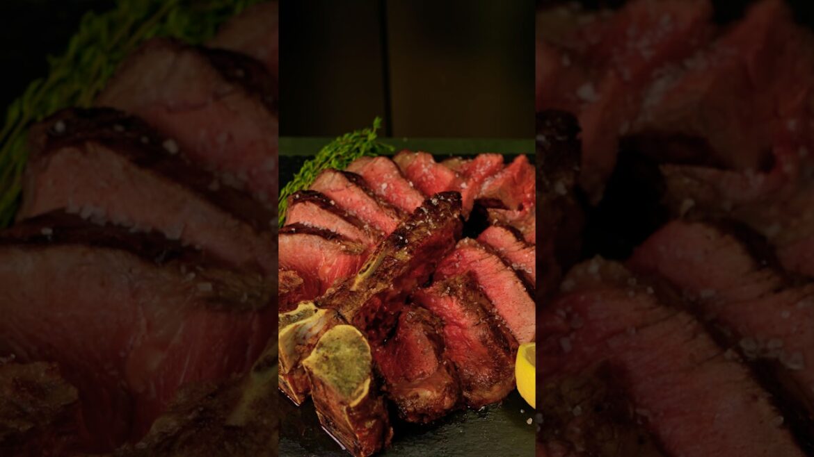 Authentic Florentina Steak Recipe A traditional method from Florence, perfect for a grill. #grill