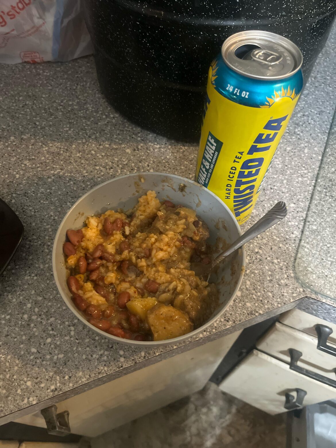 durken cookery spanish restaurant beef stew with potatoes and seasoned rice