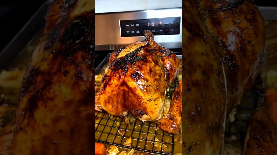 Super Juicy Citrus Turkey with Herb Butter