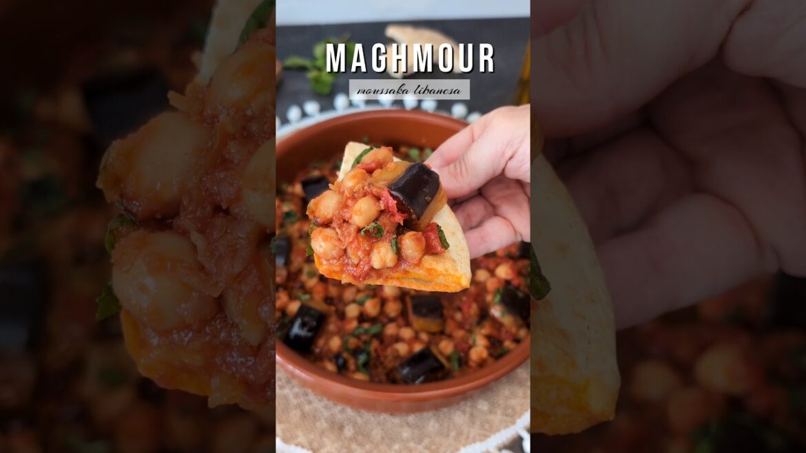 No vas a creer lo rico que queda este guiso de garbanzos: MAGHMOUR o MOUSSAKA LIBANESA No vas a creer lo rico que queda este guiso de garbanzos: MAGHMOUR o MOUSSAKA LIBANESA