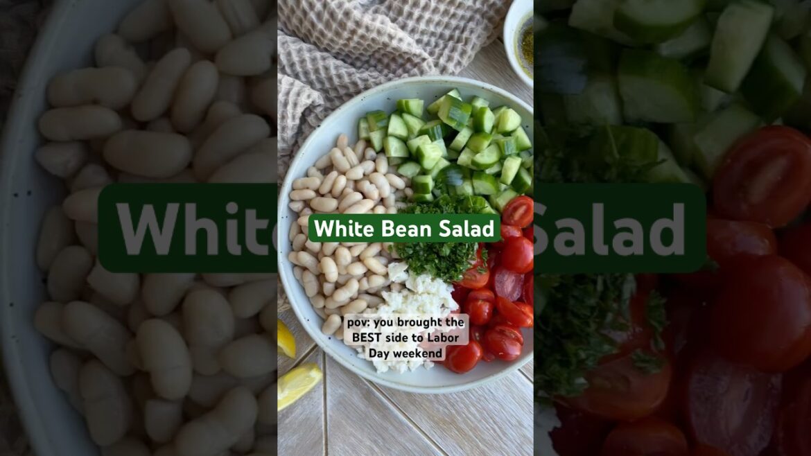 White Bean Salad | Fresh & Easy Labor Day Side Dish