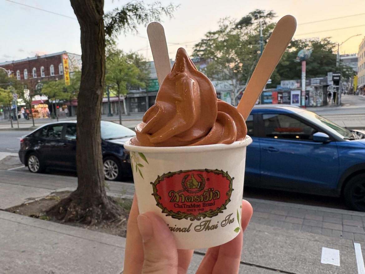 Thai Tea Soft Serve