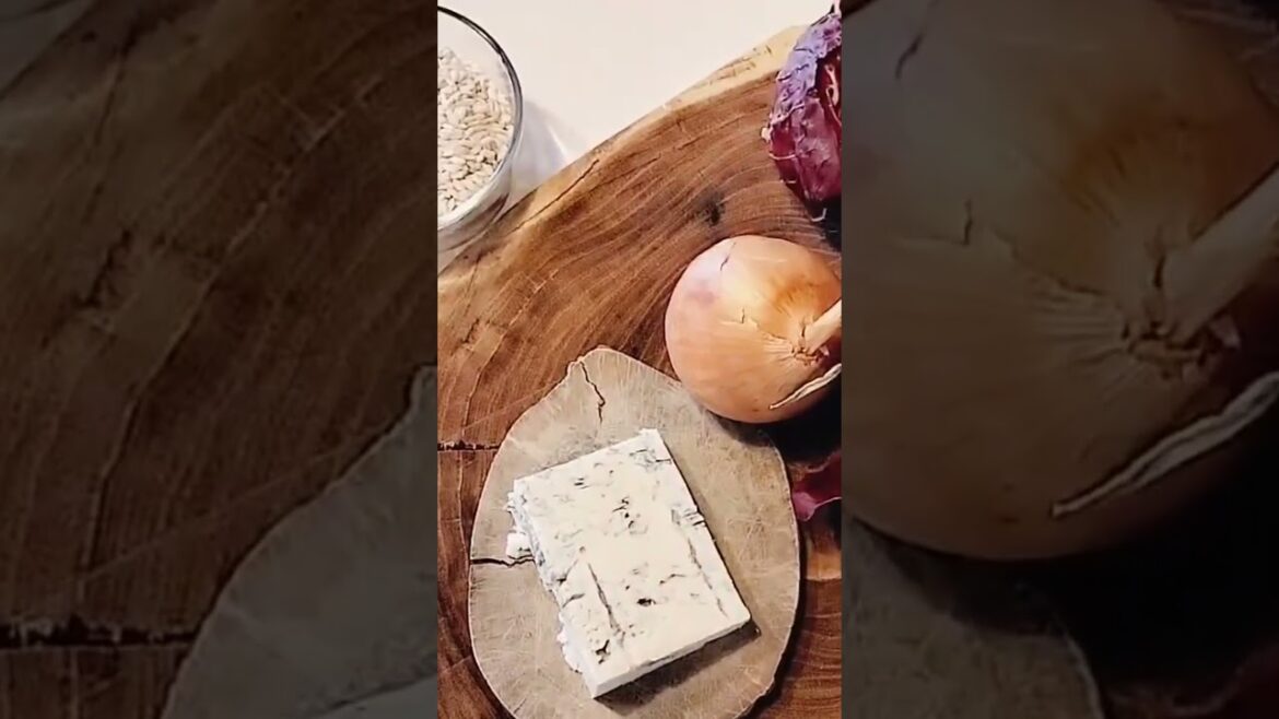 Risotto con radicchio e gorgonzola