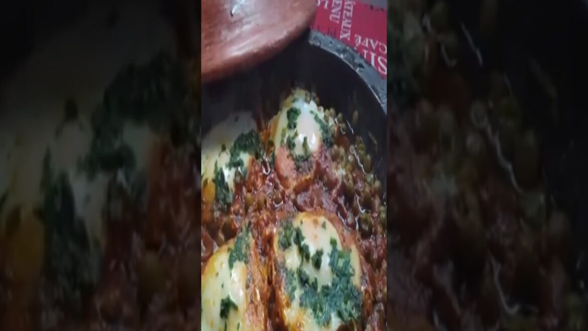 Tajine de Petits Pois aux Œufs