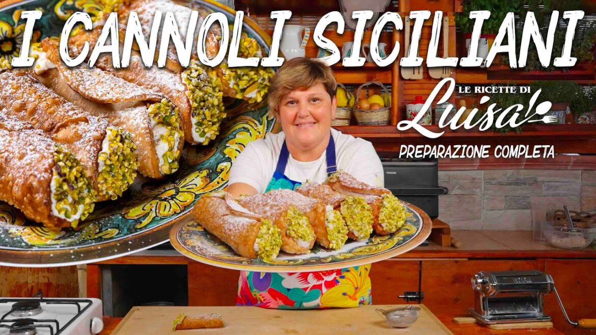 CANNOLI SICILIANI - Le Ricette di Luisa