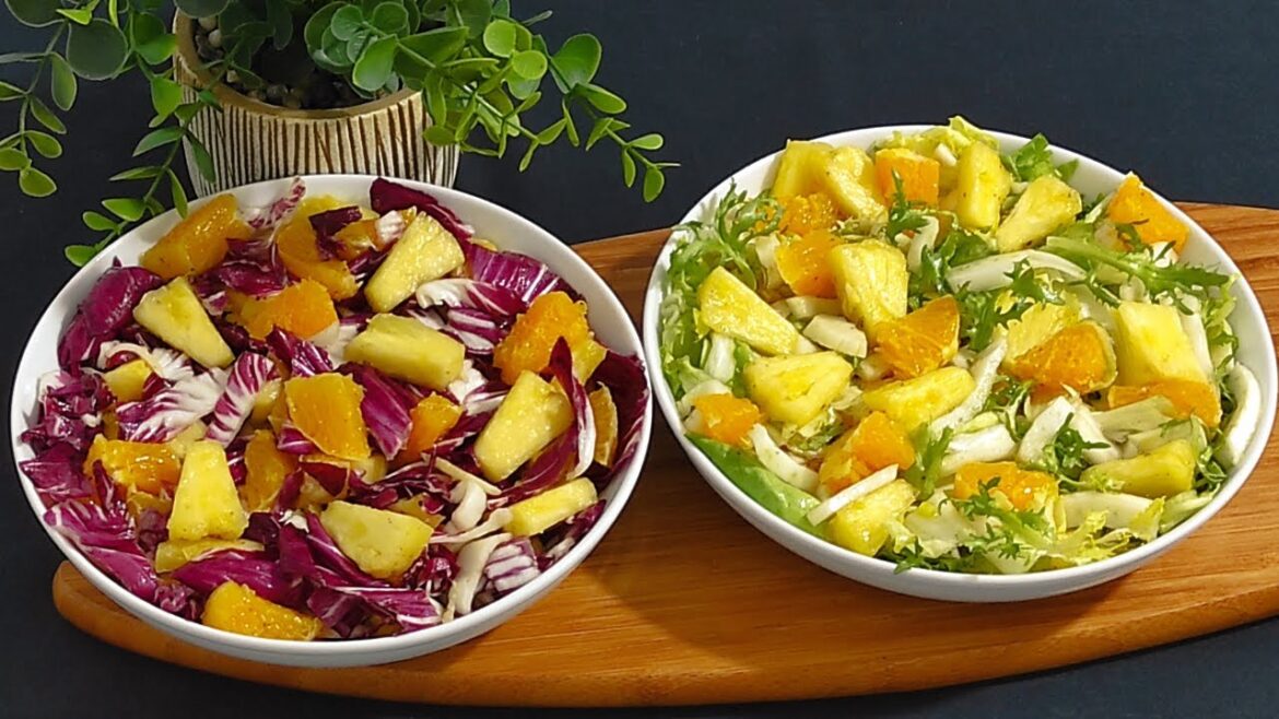 ИТАЛЬЯНСКИЕ САЛАТЫ С АНАНАСОМ